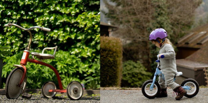 Sepeda Roda Tiga vs Balance Bike, Mana yang Terbaik untuk Anak?