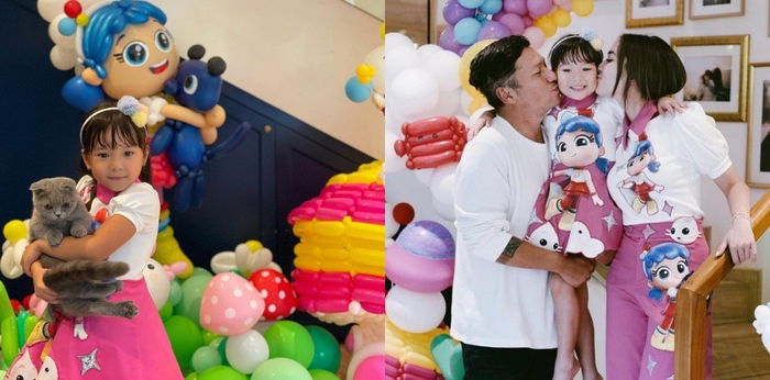 10 Potret Perayaan Ulang Tahun Gempi yang Keenam, Manis dan Penuh Haru!