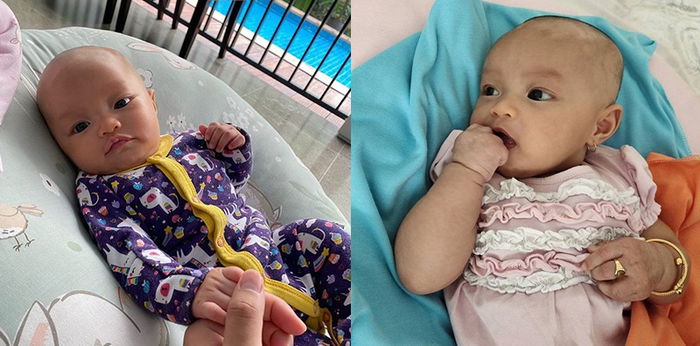 9 Potret Baby Arsila Putri Zaskia Gotik yang Kini Berusia 2 Bulan