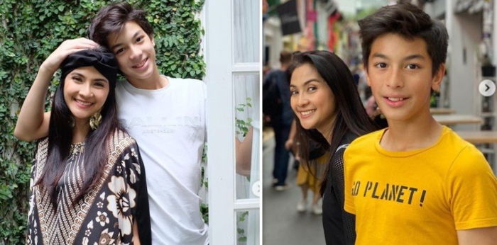 9 Potret Maudy Koesnaedi dan Anak Bulenya, Seperti Kakak dan Adik!