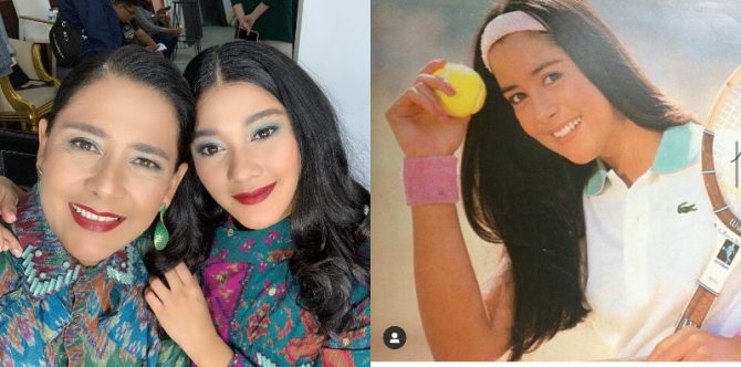 Tak Kalah Cantik dengan Nana dan Naysilla! Ini 10 Potret Lawas Lydia Kandou