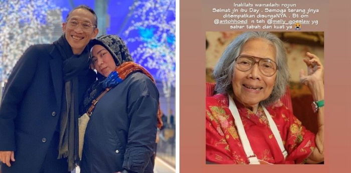 Ibu Mertua Tutup Usia, Melly Goeslaw Tulis Pesan Menyentuh