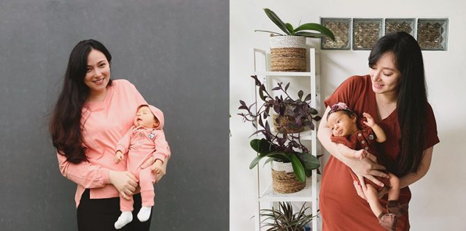 Bikin Gemas, 7 Potret Asmirandah Pakai Baju Kembaran dengan Chloe