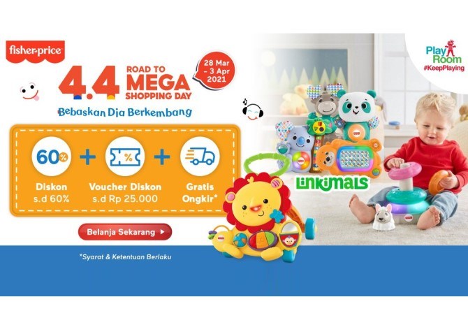 4 Produk Bayi yang Wajib Dibeli Selama Promo Shopee 4.4