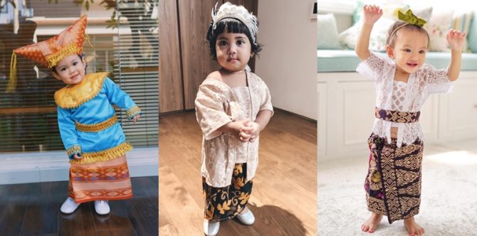5 Potret Anak Artis Pakai Baju Adat Saat Hari Kartini, Elegan dan Menggemaskan!