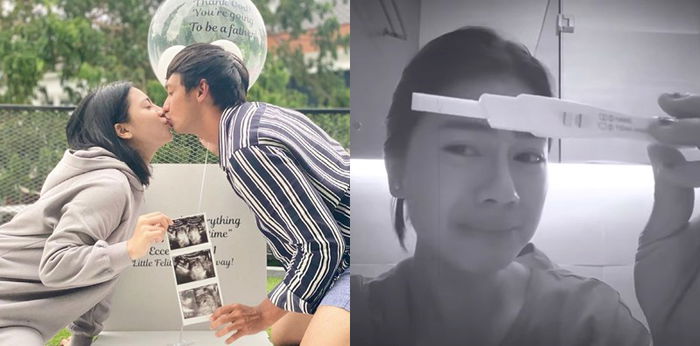 7 Potret Momen Haru Felicya Angelista Umumkan Kehamilan Pertamanya