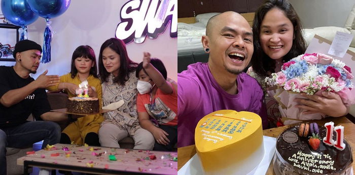 Rayakan 11 Tahun Pernikahan Bersama Istri, Wendy Cagur: "Jalan Masih Panjang"