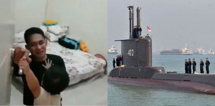 Seolah Firasat, Balita Ini Mengunci Ayahnya di Kamar Sebelum Bertugas di KRI Nanggala-402