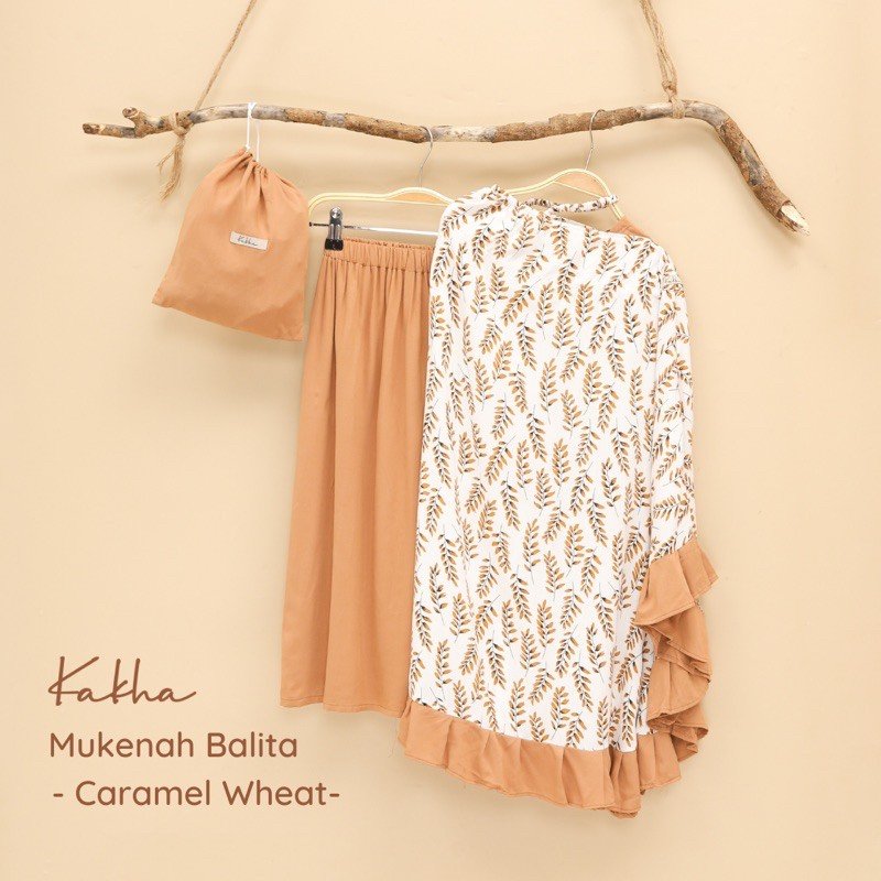 Rekomendasi Mukena Anak Pilihan, Kakha Mukena Anak terbuat dari rayon twill premium