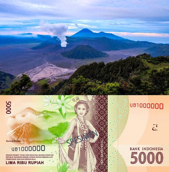 10 Lokasi Wisata yang Ada di Uang Kertas Rupiah