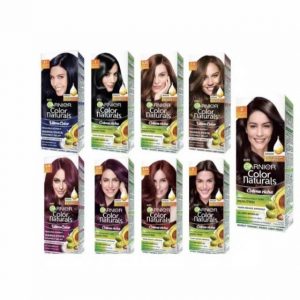 Cat rambut Garnier dengan pewarnaan 5 kali lebih berkilau