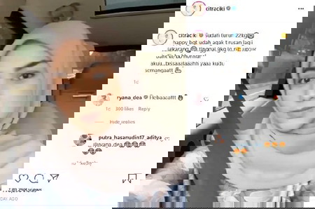 citra kirana turun berat badan