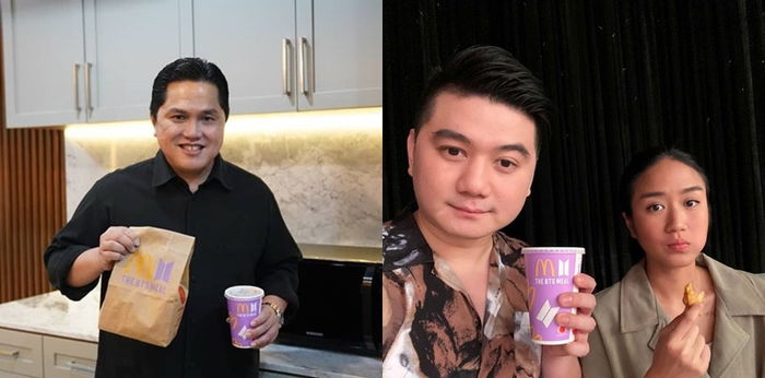 4 Publik Figur yang Ikut Beli BTS Meal, Termasuk Pak Menteri Erick Thohir
