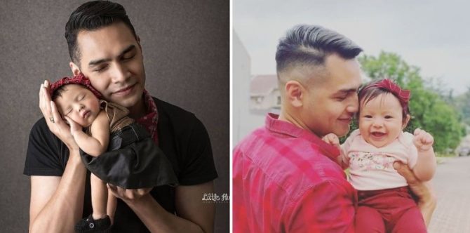 Anak Cantiknya Ayah, Intip 8 Momen Mesra Kedekatan Jonas Rivanno dan Baby Chloe