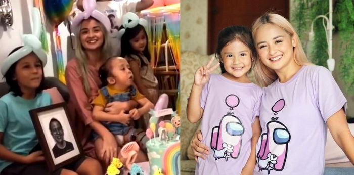 Momen Haru Ultah Anak Joanna Alexandra, Peluk Foto Mendiang sang Ayah