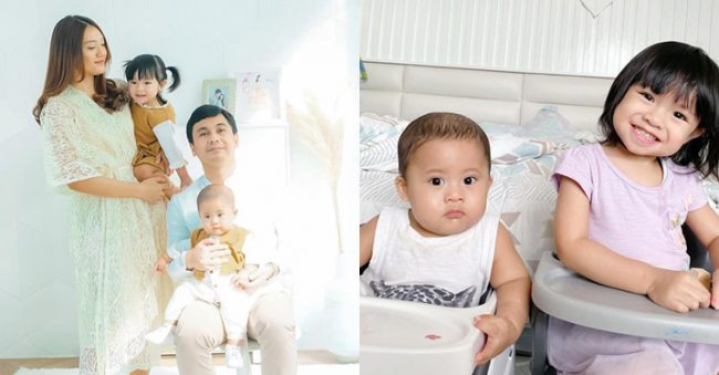 10 Foto Dua Anak Raditya Dika, Alinea dan Aksara