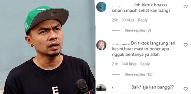 Ada Hoax Dirinya Meninggal, Wendy Cagur: "Semoga yang Bikin Berita Sehat Selalu"