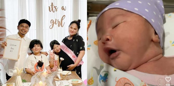 Istri Wendy Cagur Melahirkan Anak Ketiga, Ini Dia Makna Namanya yang Unik!