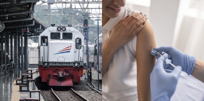 Kini Vaksin Gratis Tersedia di Stasiun Kereta Api Bagi Penumpang KA Jarak Jauh