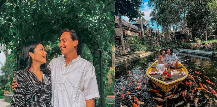 6 Foto Mesra Adipati Dolken dan Canti Tachril, Bikin Baper!