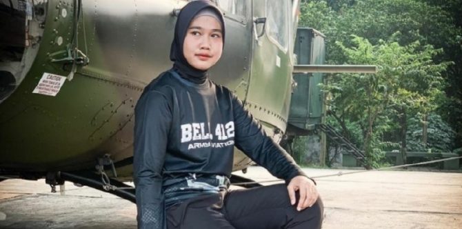 5 Fakta Pilot Perempuan Pertama TNI AD, Putri Penjual Jagung Bakar dan Sopir