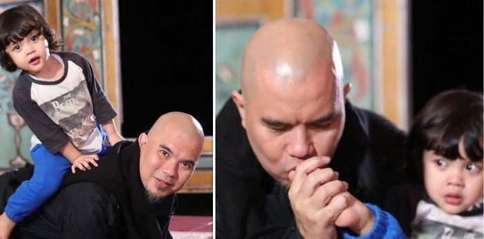Bisa Ditiru! Cara Ahmad Dhani Menenangkan Ali yang Terluka Saat Bermain