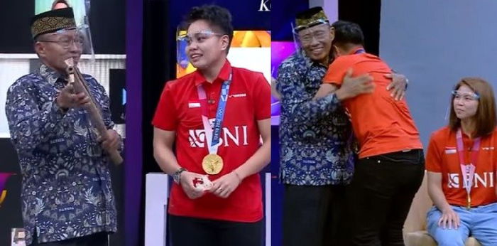 Momen Haru Apriyani Rahayu Bertemu Ayah, Langsung Sujud dan Memeluknya