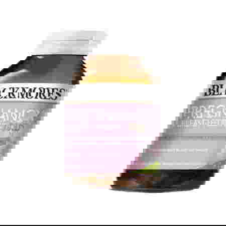 Rekomendasi ASI booster dalam bentuk asupan vitamin dan mineral. Blackmores Pregnancy & Breast Feeding Gold