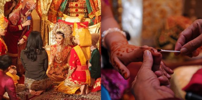 4 Tahap Prosesi Malam Bainai, Tradisi Jelang Pernikahan dari Adat Minang