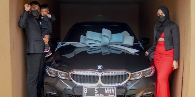 Masih 2 Tahun, Seorang Anak di Tangerang Dapat Hadiah Mobil Rp1,2 M!