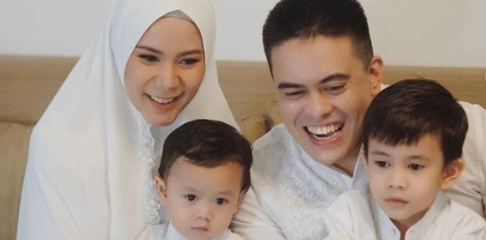 5 Foto Tasyakuran Kehamilan Cynthia Ramlan, Tetap Khusyuk Meski Virtual