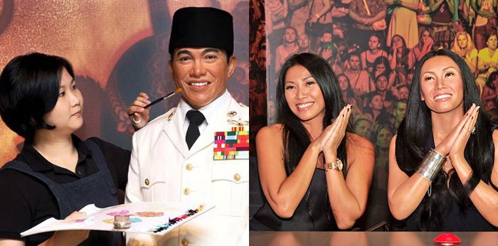 5 Patung Lilin Museum Madame Tussauds Terinspirasi Tokoh Indonesia