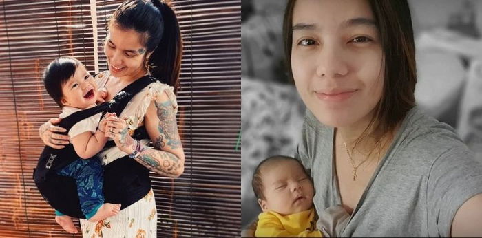 7 Potret Sheila Marcia Momong Anak, Gemas dengan Tingkah si Kecil saat Menyusu