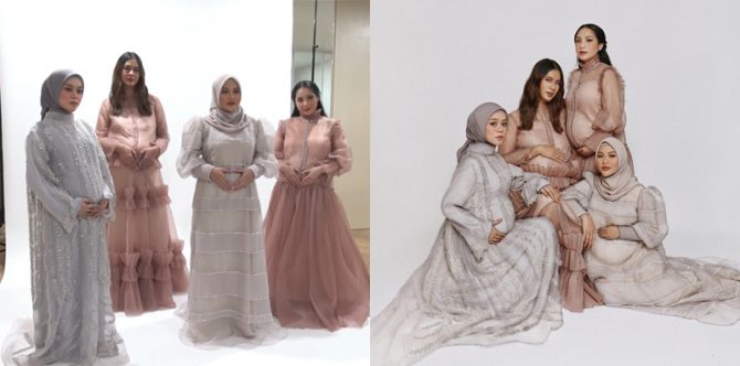 Serunya Maternity Shoot para Bumil Artis, Nagita Slavina hingga Lesti Kejora
