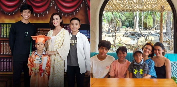 Jadi Ibu Tunggal, Ini 8 Potret Wanda Hamidah dan Anak