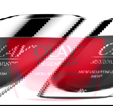 Krim Malam Anti Aging terbaik, Olay Regenerist Micro-sculpting Cream Night