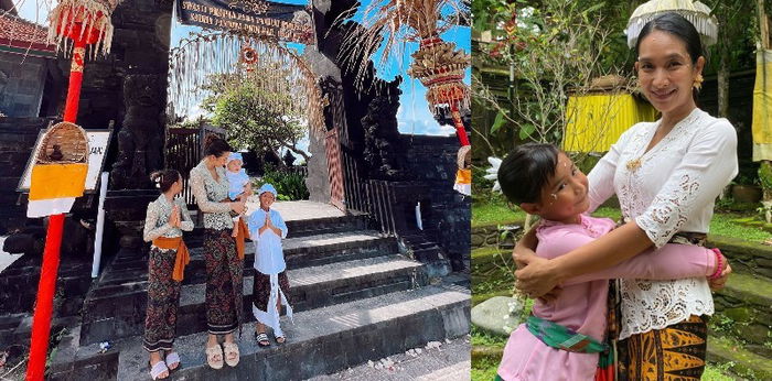 10 Potret Anak Artis Indonesia dengan Pakaian Adat Khas Bali, Gemas!