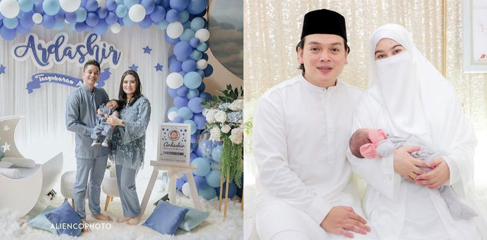 7 Akikah Anak Pertama Artis di Tahun 2021, Adly Fairuz hingga Natta Reza