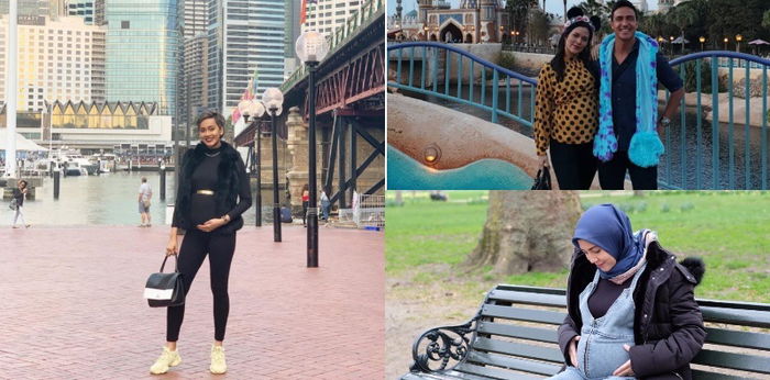 14 Artis Babymoon di Luar Negeri, Bahkan Ada yang Keliling Tiga Negara