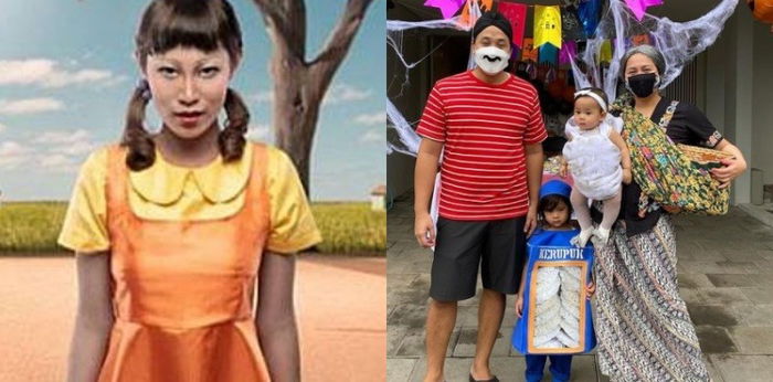 11 Gaya Artis Indonesia Rayakan Halloween, Pakai Kostum Valak hingga Kaleng Kerupuk!