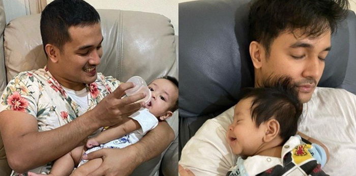 7 Momen Bibi Ardiansyah Urus Gala Sky, Kenangan Indah Ayah dengan Anak