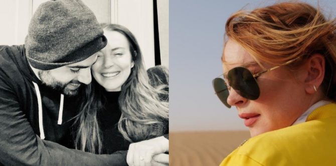 Pamer Cincin di Jari Manis, Lindsay Lohan Dilamar Sang Kekasih
