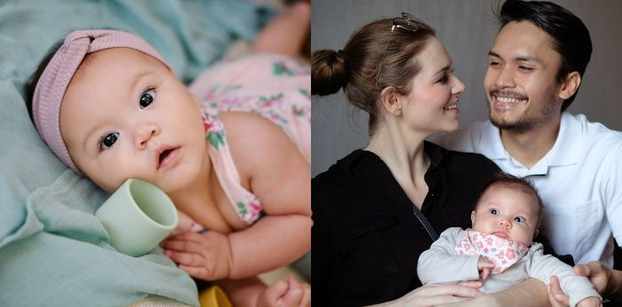 Potret Menggemaskan Blair, Anak Randy Pangalila yang Bule Banget!