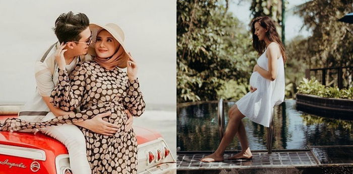 7 Artis yang Lakukan Maternity Shoot di Bali, dari Zaskia Sungkar hingga Dahlia Poland