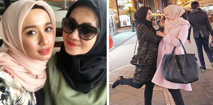 Potret Ibu Laudya Cynthia Bella, Ibu Rasa Sahabat untuk Putrinya