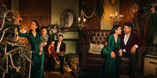 8 Potret Keluarga Chelsea Olivia dan Glenn Alinskie Sambut Natal, Harmonis Banget!