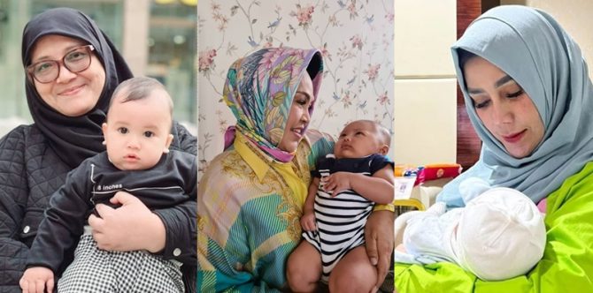 Penuh Sukacita, 7 Artis Sambut Kelahiran Cucu Selama Tahun 2021