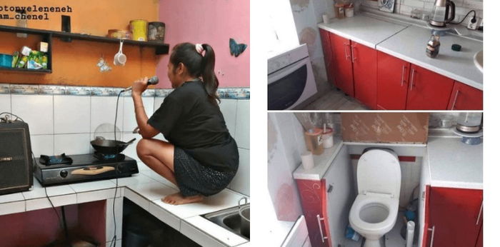 15 Potret Desain Dapur Nyeleneh, Kocak dan Bikin Geleng Kepala!
