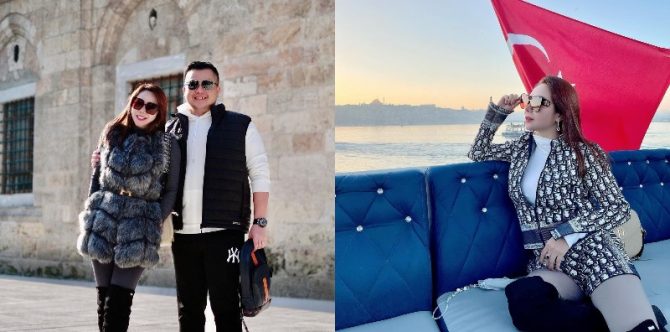 9 Potret Bahagia Femmy Permatasari Liburan ke Luar Negeri Bersama Suami