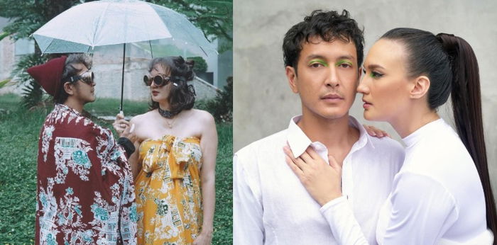 7 Potret Maternity Shoot Nadine Chandrawinata, Unik dan Menawan!
